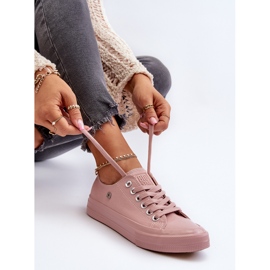 Klassische Damen-Sneakers Big Star NN274291 Rosa 3