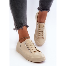 Klassische Damen-Sneaker Big Star NN274286 Beige 6