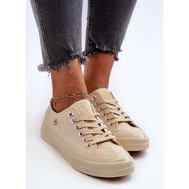 Klassische Damen-Sneaker Big Star NN274286 Beige 7
