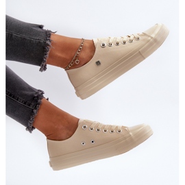 Klassische Damen-Sneaker Big Star NN274286 Beige 10