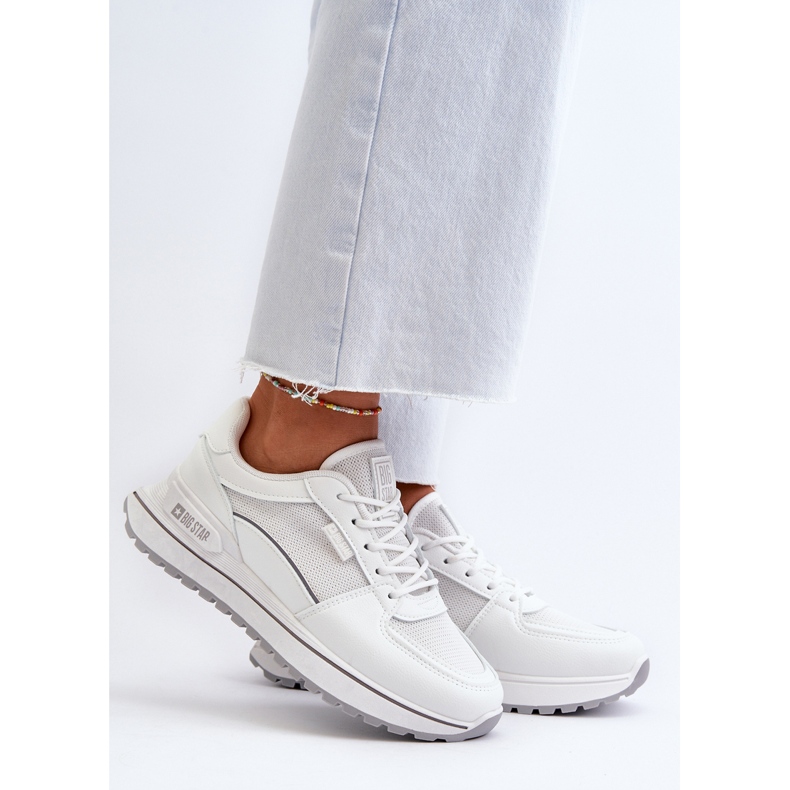 Big Star Damen Sneakers NN274A089 Weiß 2