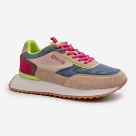 Damen-Sneaker Memory Foam System Big Star NN274692 Mehrfarbig blau 1