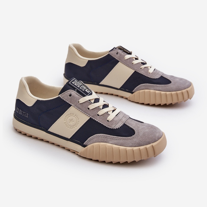 Herren-Sneaker Big Star NN174516 Marineblau 2