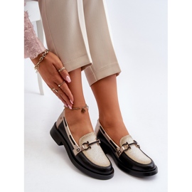 Ledermokassins Damenschuhe Maciejka 06493-01 Schwarz 1