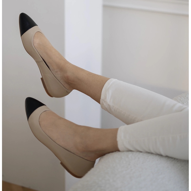 Marco Shoes Ballerinas Bilbao beige 2