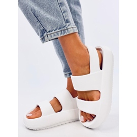 Rickett Weiße Schaumstoffsandalen 2