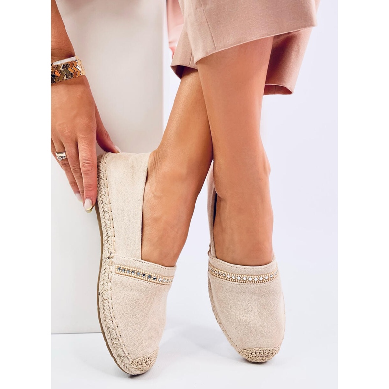 Etance Beige Damen-Espadrilles 1