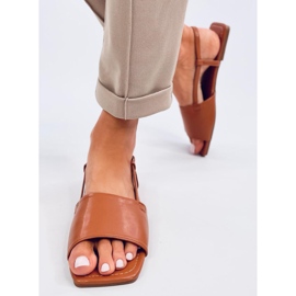 Dreys Camel Damensandalen braun 1