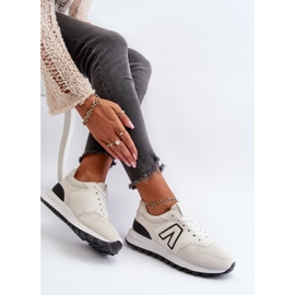 Damen Sneakers Sportschuhe Weiß Daisee 1