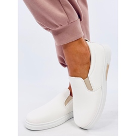 Alliot Slip-On-Sneaker in Weiß/Beige 2