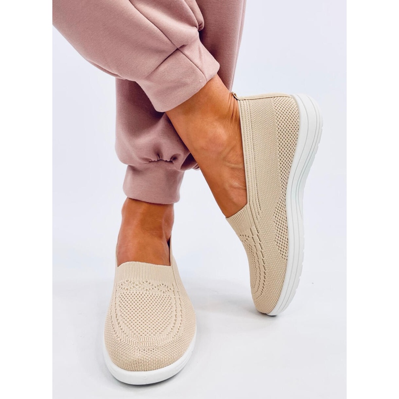 Didier Beige Sockensneaker 1