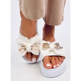 Brandis Weißgoldene Teddybär-Flip-Flops 2