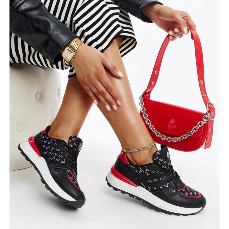 Schwarze Sport-Sneaker M8857 SCHWARZ 1