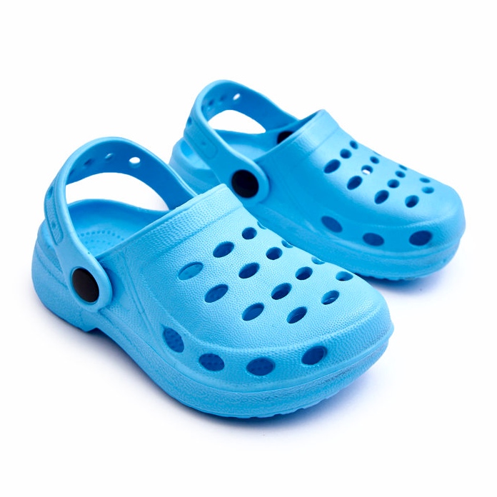 Hellblau Schaumflip Flops 1