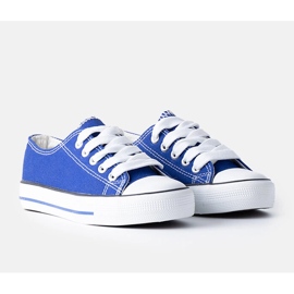 Blaue Nurba-Sneaker für Kinder 1