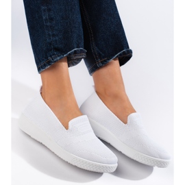 Weiße Slip-On-Sneaker 2