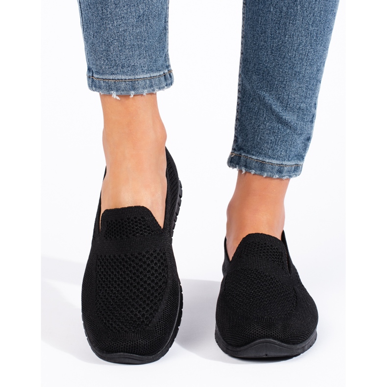 Slip-on-Sneaker, schwarz 2