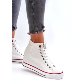 Damen Wedge Sneakers Cross Jeans NN2R4004 Weiß 2