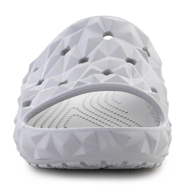 Crocs Classic Geometric Slide V2 W 209608-1FT Flip-Flops grau 1