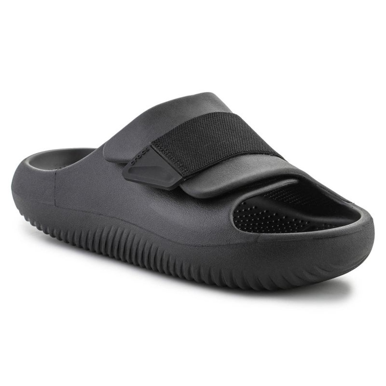Crocs Mellow Luxe Recovery Slide 209413-001 Flip-Flops schwarz 1