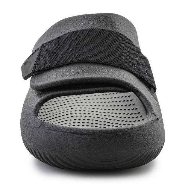 Crocs Mellow Luxe Recovery Slide 209413-001 Flip-Flops schwarz 2