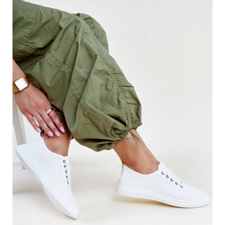 Weiße Katinka-Sneaker 1