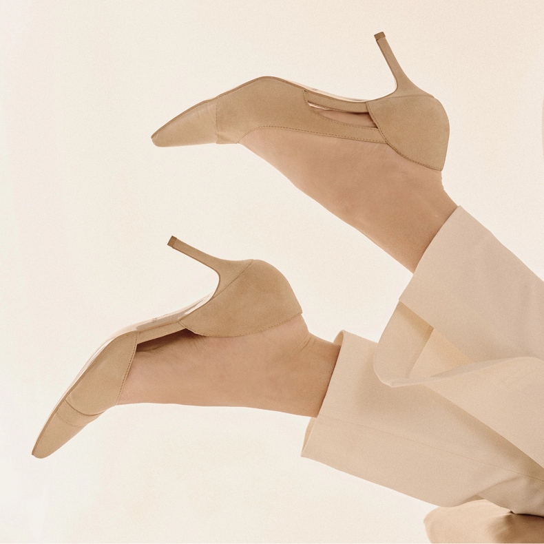 Marco Shoes Martini-Stilettos beige 1