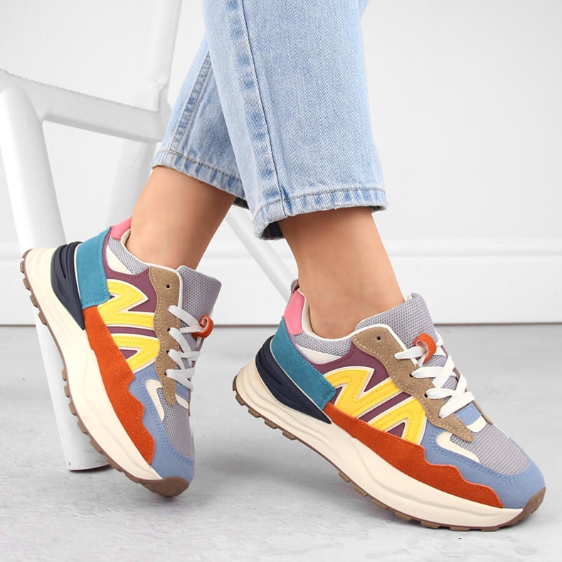 Bunte Damen-Sportschuhe Atletico 23718 mehrfarbig 2