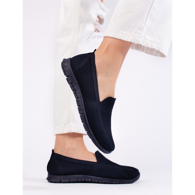 Slip-on-Sneaker, Marineblau 1