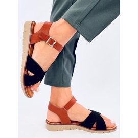 Canai Schwarze Damensandalen 2