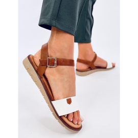 Almera Weiße Damensandalen 2