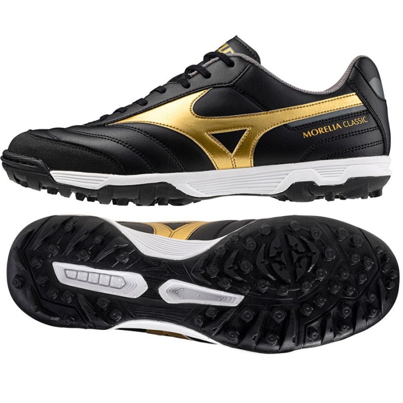 Mizuno Morelia Sala Classic Tf M Q1GB230250 Fußballschuhe schwarz 1