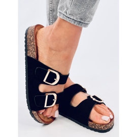 Byrd Schwarze Korkhausschuhe 2