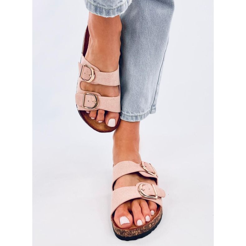 Scholki Byrd Rosa Korkhausschuhe 1