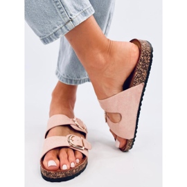 Scholki Byrd Rosa Korkhausschuhe 2