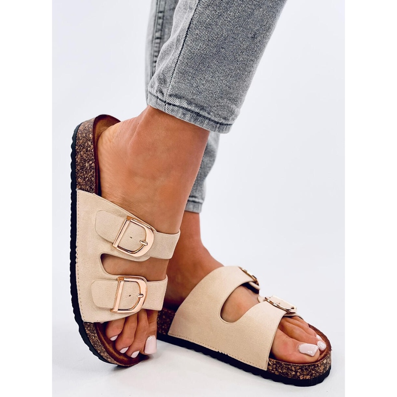 Scholki Byrd Beige Korkhausschuhe 2