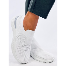 Suare Weiße Socken-Sportschuhe 2