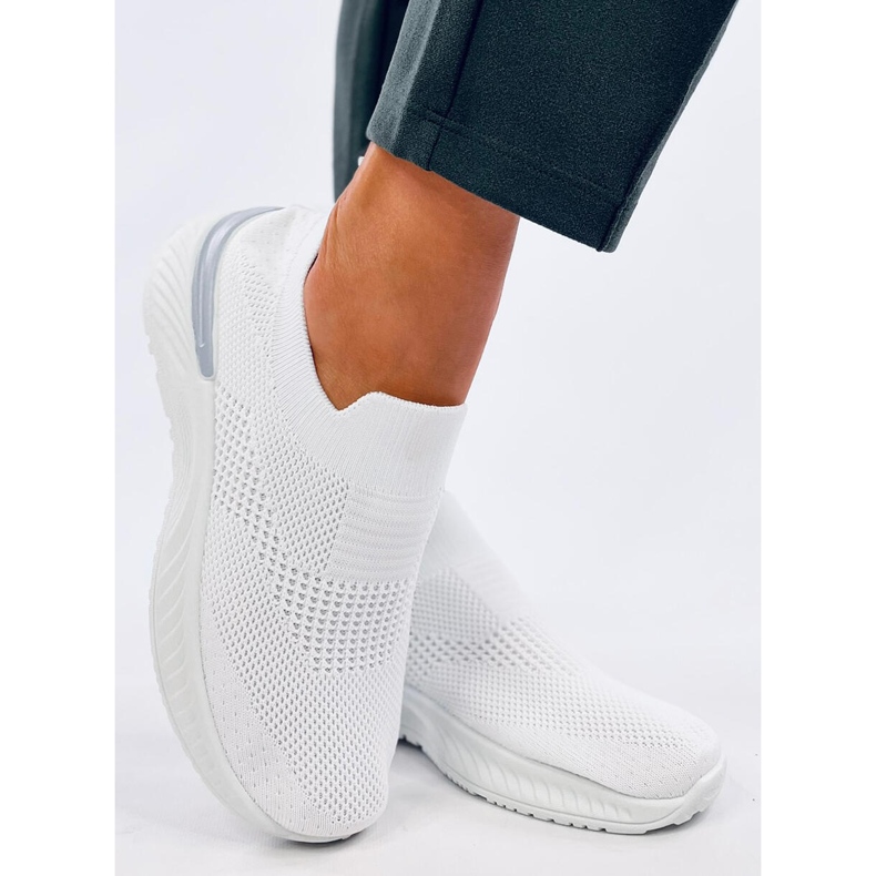 Suare Weiße Socken-Sportschuhe 2