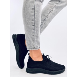 Brisson Allblack Socken-Sportschuhe schwarz 2