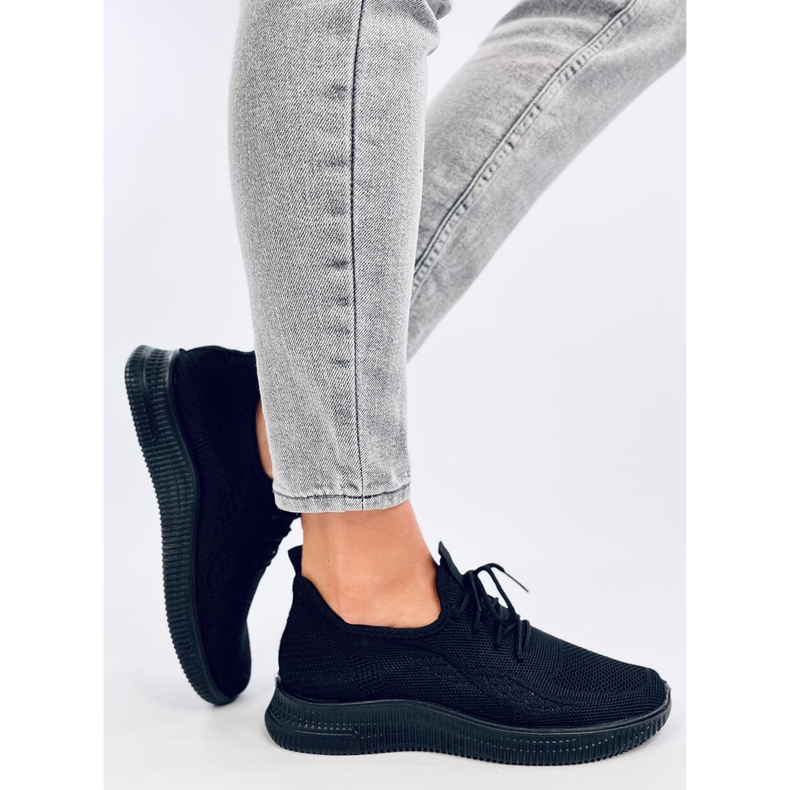 Brisson Allblack Socken-Sportschuhe schwarz 2