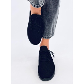 Guelfi Schwarze Socken-Sportschuhe 1