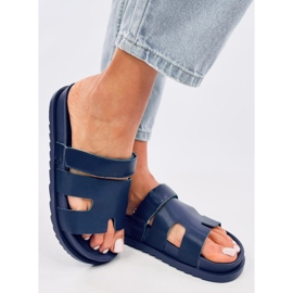 Tawny Blue Hausschuhe für Damen blau 2