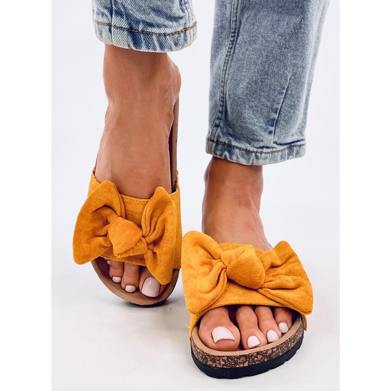 Kiara Gelbe Korkhausschuhe 1