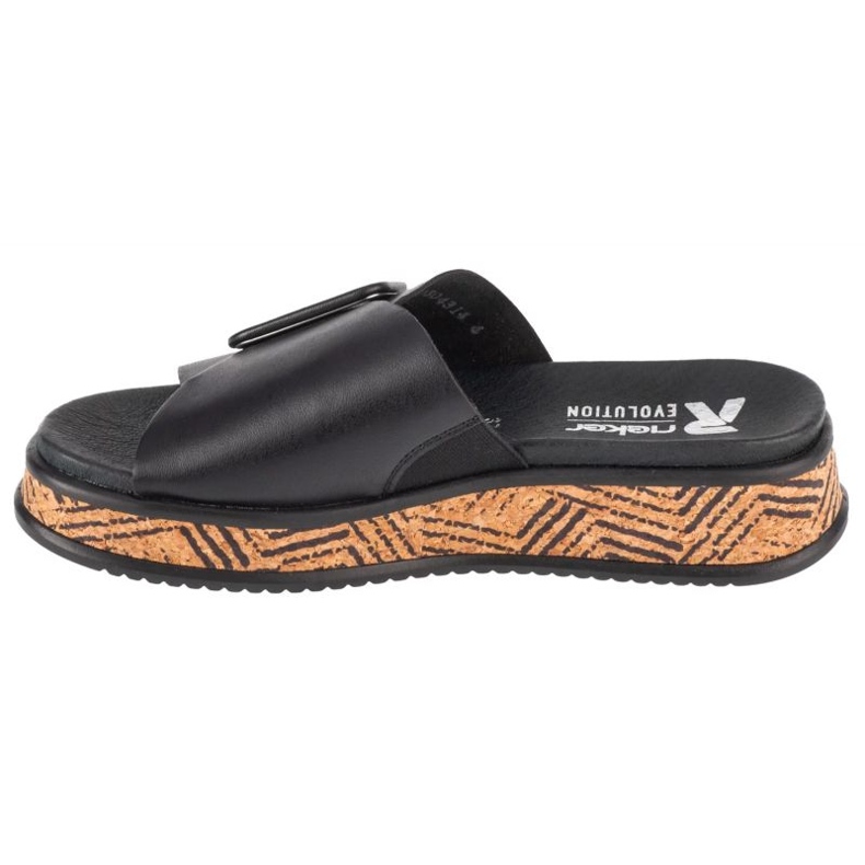 Rieker Flip-Flops W W0803-00 Flip-Flops schwarz 1