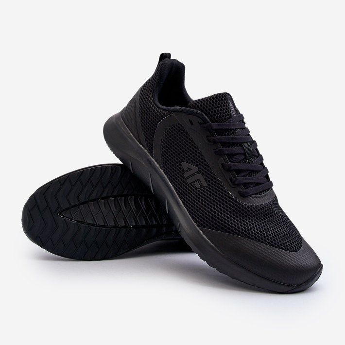 Herren-Sportschuhe 4F 4FMM00FSPOM026 Schwarz 1