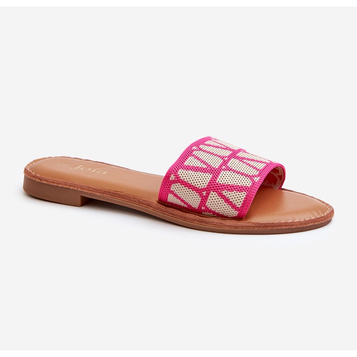 Flache Damen-Flipflops Fuchsia Traivea rosa 1