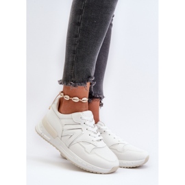 Damen-Sneaker aus Öko-Leder in Weiß von Vinelli 2