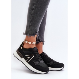 Damen-Sneaker aus Öko-Leder in Schwarz von Vinelli 2