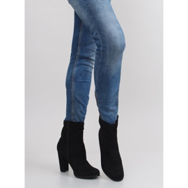 Herbst High Heels A921 schwarz 2