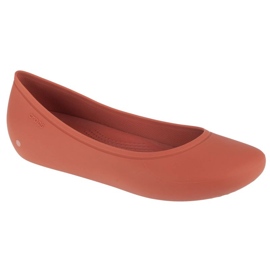 Crocs Brooklyn Flat 209384-2DT Schuhe rot 1